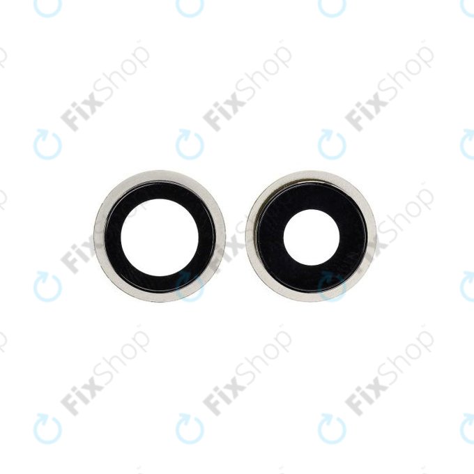 Φακός Πίσω Κάμερας με Πλαίσιο για iPhone 12 | 12 Mini | Λευκό | White | 2τμχ