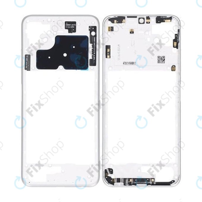 Μεσαίο Πλαίσιο για Samsung A22 5G A226B | GH81-20721A | White | Genuine Service Pack