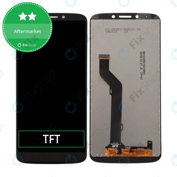 Οθόνη με οθόνη αφής για Motorola Moto E5 Plus, XT1924, Μαύρο, Black, Aftermarket