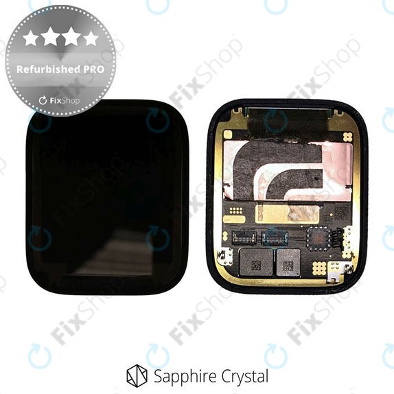 Οθόνη LCD για Apple Watch 7 45mm, Sapphire Crystal, Αφής χωρίς πλαίσιο, Refurbished PRO