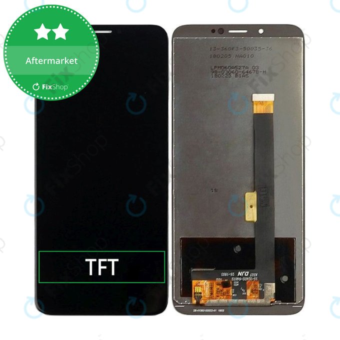 LCD Display με Touch Screen για Nubia V18 | Μαύρο, Black | Aftermarket