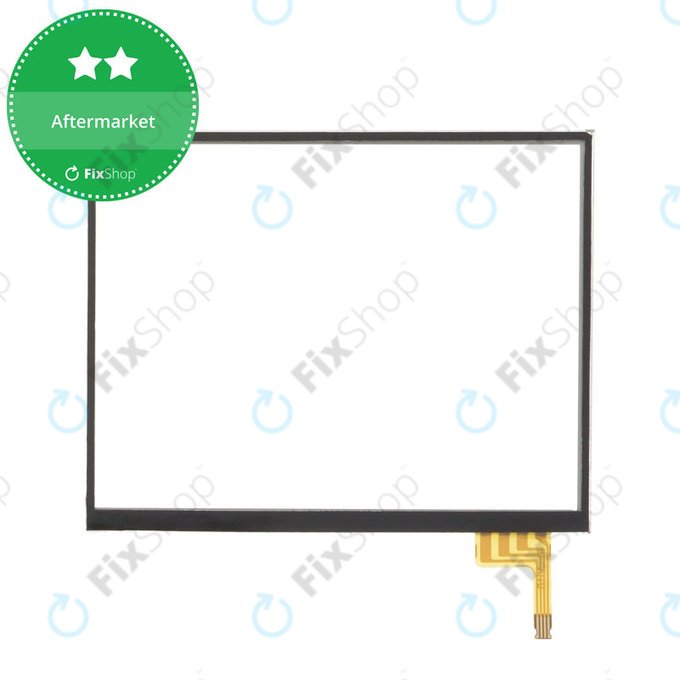 Κάτω γυαλί αφής με αυτοκόλλητο για Nintendo DS Lite