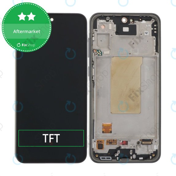 LCD Display Assembly για Samsung A36 A366E | Awesome Black | Aftermarket