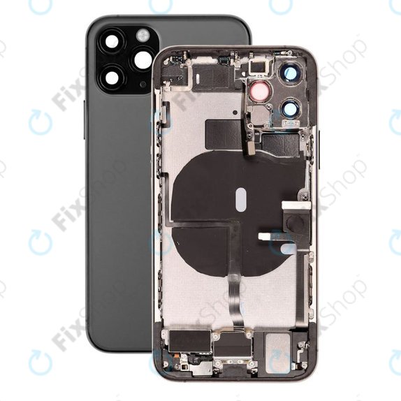 Πίσω Κάλυμμα με Μικρά Ανταλλακτικά για iPhone 11 Pro | Διαστημικό Γκρι | Space Gray