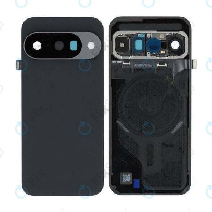 Σύνολο καλύμματος μπαταρίας για Google Pixel 10, Obsidian