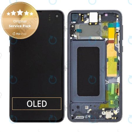 OLED/LCD Display Assembly για Samsung S10e | G970F | GH82-18852A | GH82-18836A | Prism Black | Service Pack