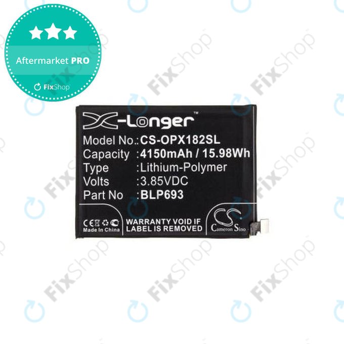 Battery για Realme 3 | BLP693 | 4150mAh | HQ