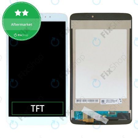 OLED/LCD Display με Touch Screen για LG G Pad V500 | Λευκό, White | Aftermarket