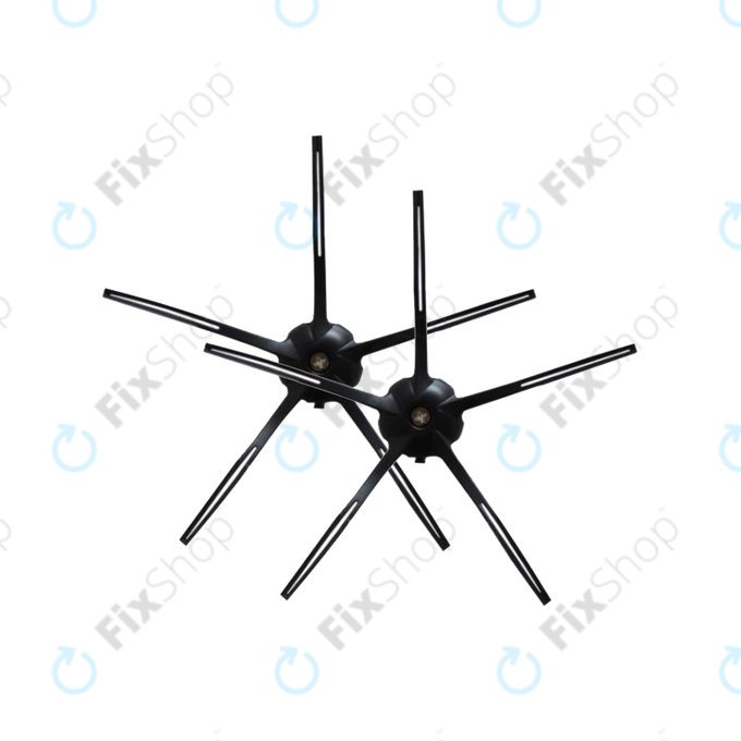 Πλαϊνή Βούρτσα (2τμχ) για Xiaomi Roborock S4 | S5 Max | S6 | S6 MaxV | S6 Pure | S7 | S7+ | S7 MaxV | S7 Pro Ultra | Q7 | Q7+ | Q7 Max | Q7 Max+ | T7S Plus | E4 | E5 | T4 | T6 | Xiaowa E3 | Μαύρο | Bl