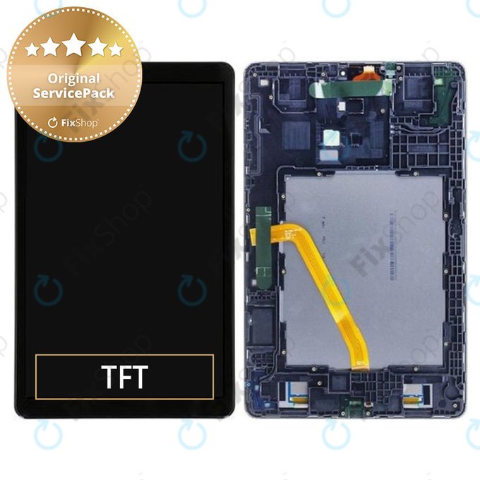 LCD Display Assembly για Samsung Tab A | 10.5 | T590 | T595 | GH97-22197A | Black | Service Pack