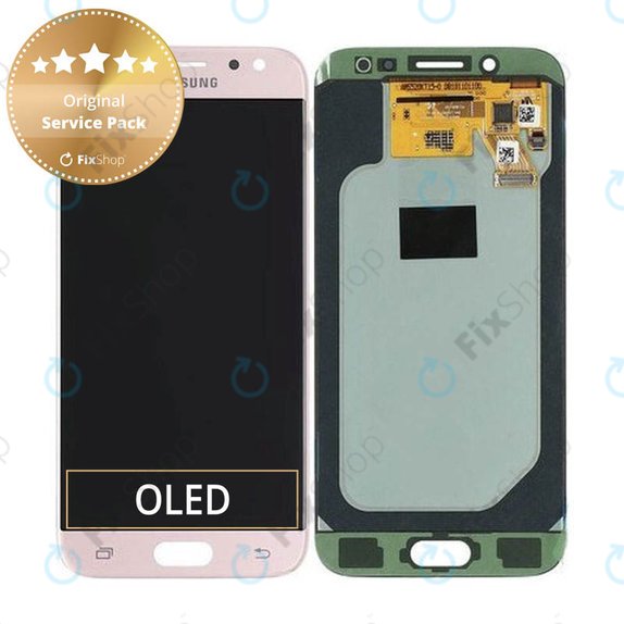 Οθόνη με οθόνη αφής για Samsung J5, J530F (2017), GH97-20738D, GH97-20880D, Pink, Service Pack