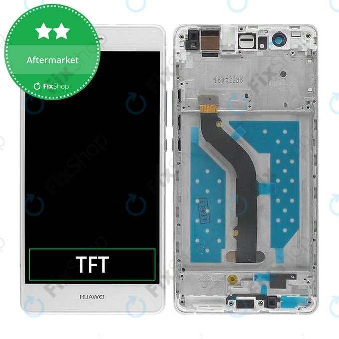 Συγκρότημα οθόνης για Huawei P9 lite, Λευκό, White, Aftermarket