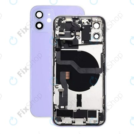 Πίσω Κάλυμμα με Μικρά Ανταλλακτικά για iPhone 12 | Μωβ | Purple