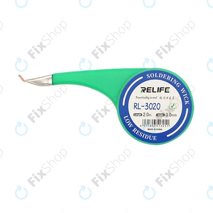 Ισχυρή Φιτίλι Αποκόλλησης (3mm) για Relife RL-3020