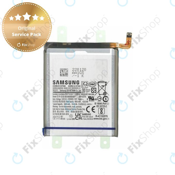 Μπαταρία για Samsung S22 Ultra S908B, GH82-27484A, EB-BS908ABY, 5000mAh, Service Pack