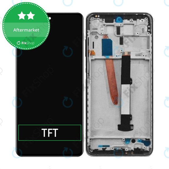 Συγκρότημα οθόνης για Xiaomi Poco X3 NFC, Shadow Grey, Aftermarket