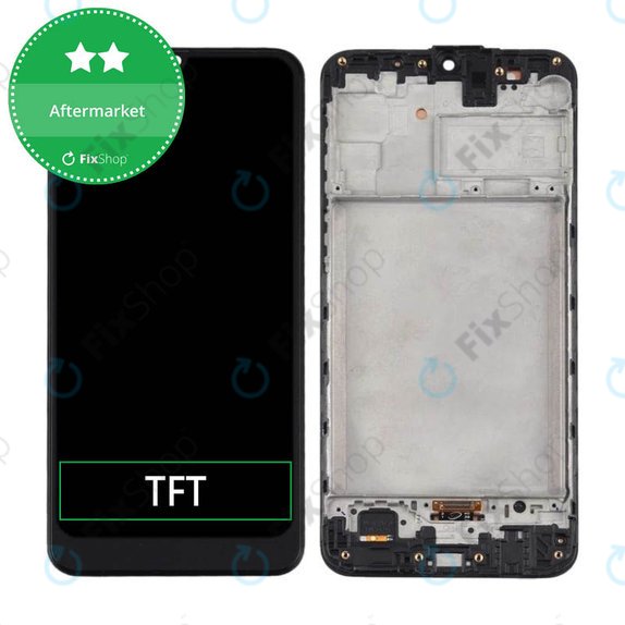 Συγκρότημα οθόνης για Samsung M31, M315F, Space Black, Aftermarket