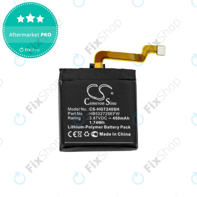 Μπαταρία για Huawei Watch GT2 Pro Vidar-B19, HB532729EFW, 450mAh, HQ