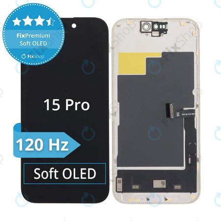 LCD Display Assembly για iPhone 15 Pro | FixPremium 120Hz