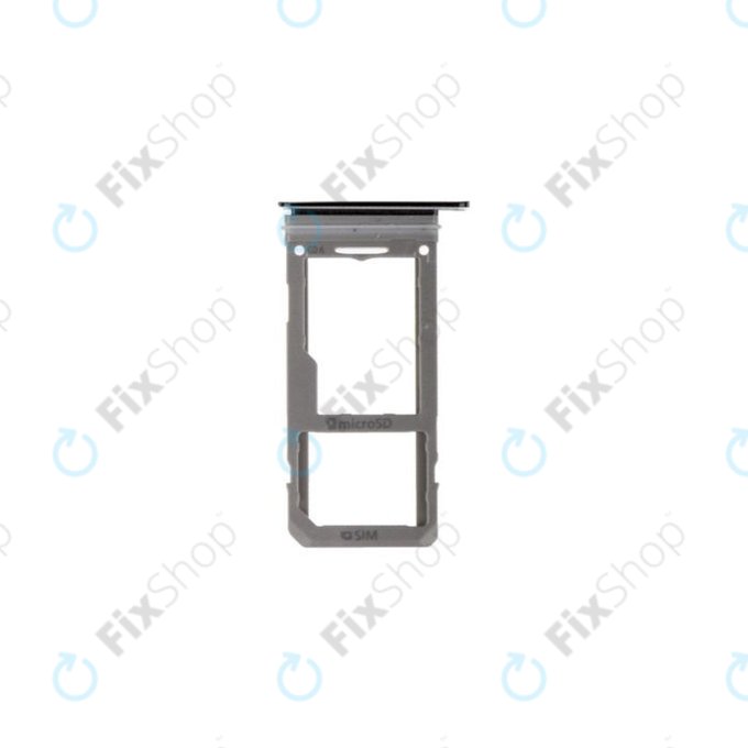 Δίσκος SIM/SD για Samsung S9 Plus G965F | Μαυρομπλέ | Midnight Black