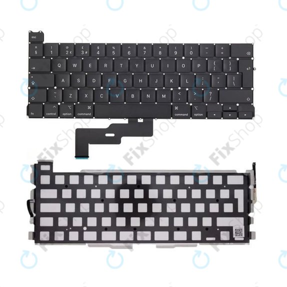 Πληκτρολόγιο + Backlight UK/EU για MacBook Pro 13" A2289 (2020)