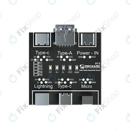 Ελεγκτής Καλωδίου Δεδομένων Mechanic DT3 | Lightning | USB-C | microUSB