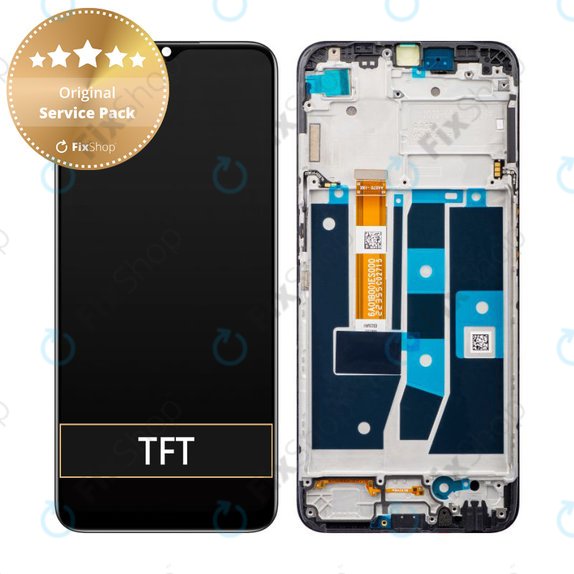 Συγκρότημα οθόνης για Oppo A54s, CPH2273, Μαύρο, Black