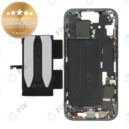 Μεσαίο πλαίσιο με μπαταρία για iPhone 15 | Black | ZD076-00669 | Genuine Apple