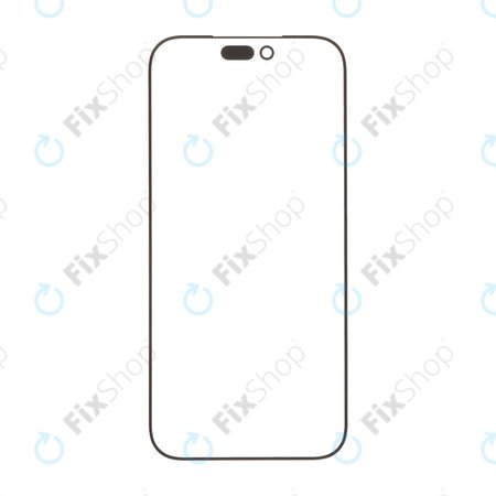 Front Glass με OCA Adhesive για iPhone 17 Pro Max