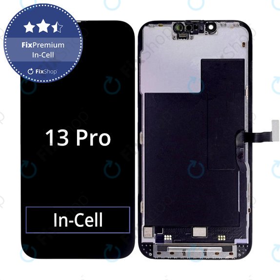 Οθόνη In-Cell FHD για iPhone 13 Pro, Αφής με πλαίσιο, FixPremium