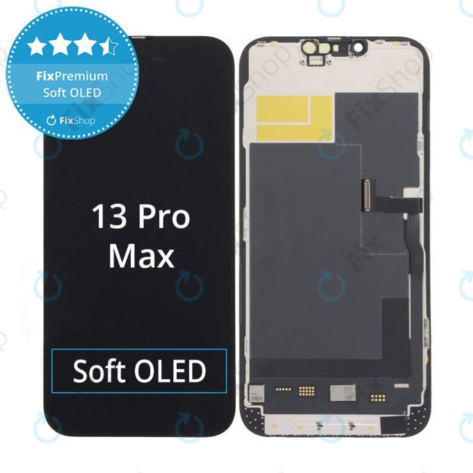 Οθόνη Soft OLED για iPhone 13 Pro Max - Τζάμι αφής + Πλαίσιο, DIAGNOSTIC
