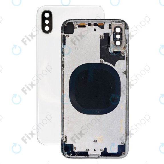 Πίσω Κάλυμμα για iPhone X | Ασημί | Silver