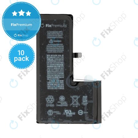 Battery για iPhone XS | 10 Pack | 2658mAh | FixPremium