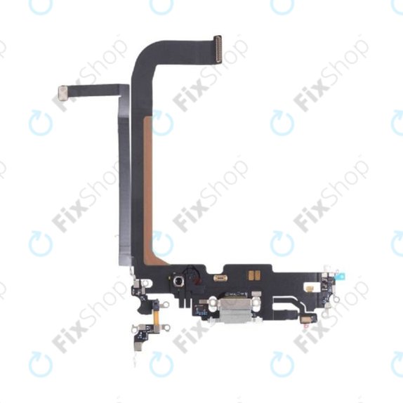 Επαφές Φόρτισης + Καλώδιο Flex για iPhone 13 Pro Max | Ασημί | Silver