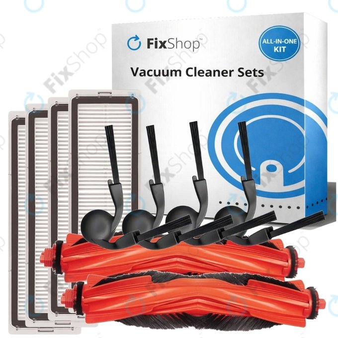 Σετ ανταλλακτικών για Xiaomi Robot Vacuum S40 (2x Κύρια βούρτσα, 4x Φίλτρο, 4x Πλαϊνή Βούρτσα)