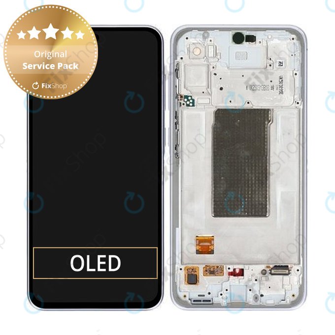 LCD Display Assembly για Samsung A36 A366E | GH82-36841D | Awesome Lavender | Genuine Service Pack