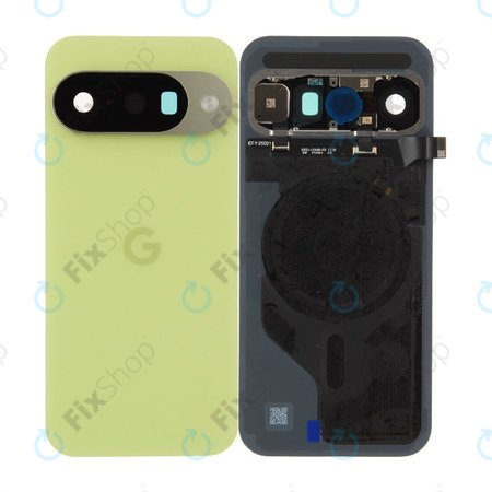 Κάλυμμα μπαταρίας για Google Pixel 10, Lemongrass, G949-01463-00, Genuine Service Pack