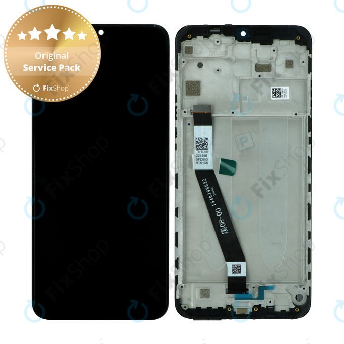 Xiaomi Redmi 9 - Οθόνη + Οθόνη Αφής + Πλαίσιο (Black) - 5600050J1900 Genuine Service Pack