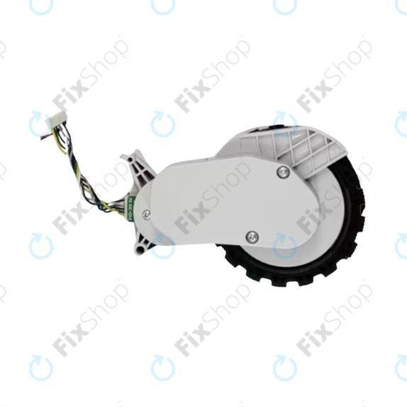 Τροχός με Κινητήρα (Αριστερός) για Xiaomi Robot Vacuum X20 | S10 | Dreame X30 | X20 | X10 Pro | Λευκό | White