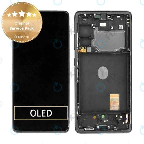Συγκρότημα οθόνης για Samsung S20 FE, G780F, GH82-24220A, GH82-24219A, GH82-31329A, GH82-31321A, Cloud Navy, Service Pack