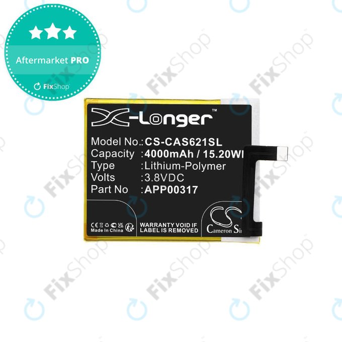 Μπαταρία για Caterpillar S62 Pro, APP00317, 4000mAh, HQ