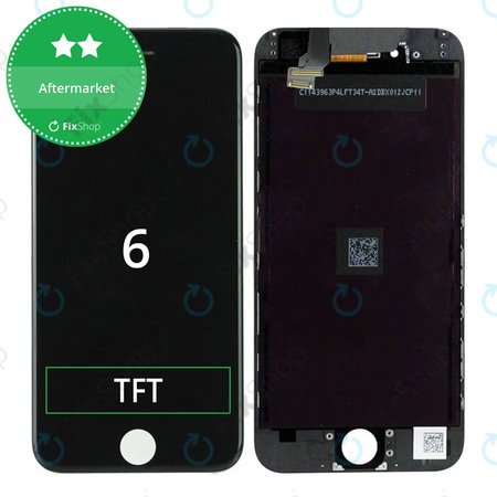 OLED/LCD Display Assembly για iPhone 6 | Μαύρο, Black | Aftermarket