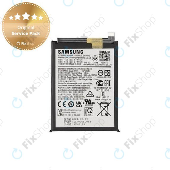 Μπαταρία για Samsung A22 5G A226B, GH81-20698A, EB-BA226ABY, SCUD-WT-W1, 5000mAh, Service Pack