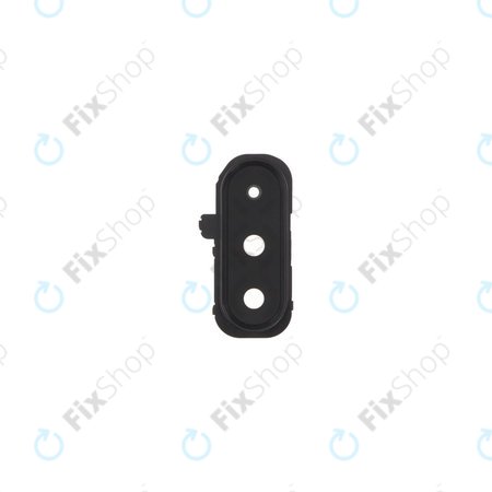 Γυαλί Φακού Πίσω Κάμερας με Πλαίσιο για Samsung A17 A176B, Μαύρο, Black