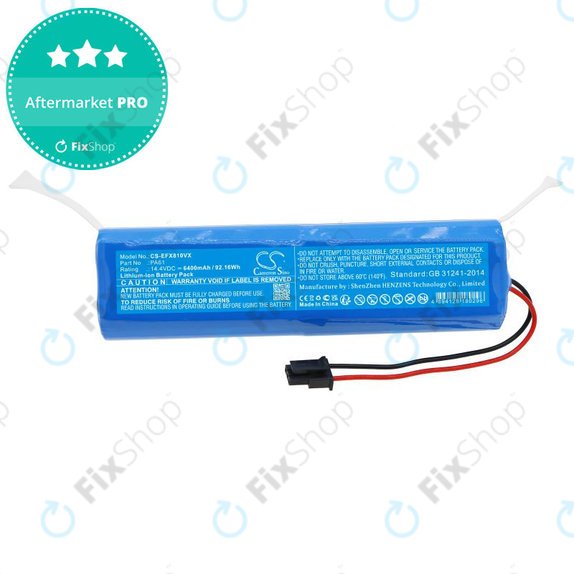 Μπαταρία για Eufy RoboVac X8 Hybrid, 6400mAh, Li-Ion, 14.4V, PA61, HQ