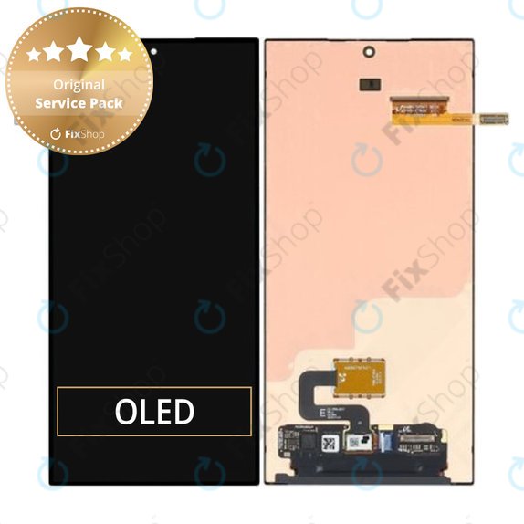 Οθόνη με οθόνη αφής για Samsung S24 Ultra, S928B, GH82-33385A, Service Pack