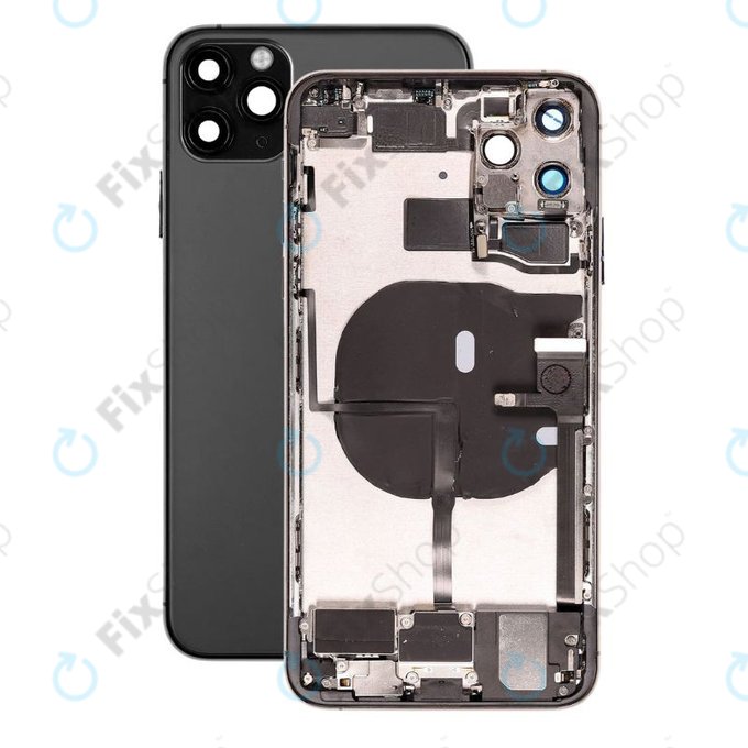 Πίσω Κάλυμμα με Μικρά Ανταλλακτικά για iPhone 11 Pro Max | Διαστημικό Γκρι | Space Gray