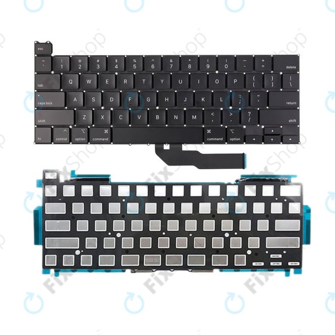 Πληκτρολόγιο + Backlight US για MacBook Pro 13" A2251 (2020)