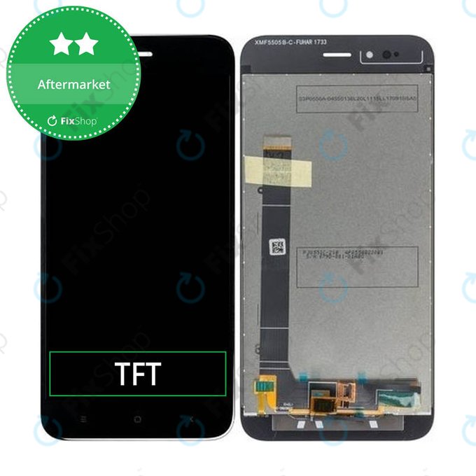 LCD Display με Touch Screen για Xiaomi Mi A1 | Mi 5X | Μαύρο, Black | Aftermarket