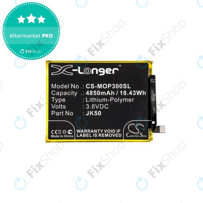 Μπαταρία για Motorola Moto G7 Power, G8 Power Lite, G9 Play, G10, G20, G30, G50, G51, E7 Plus, E7, E7i Power, E30, E40, JK50, 4850mAh, HQ